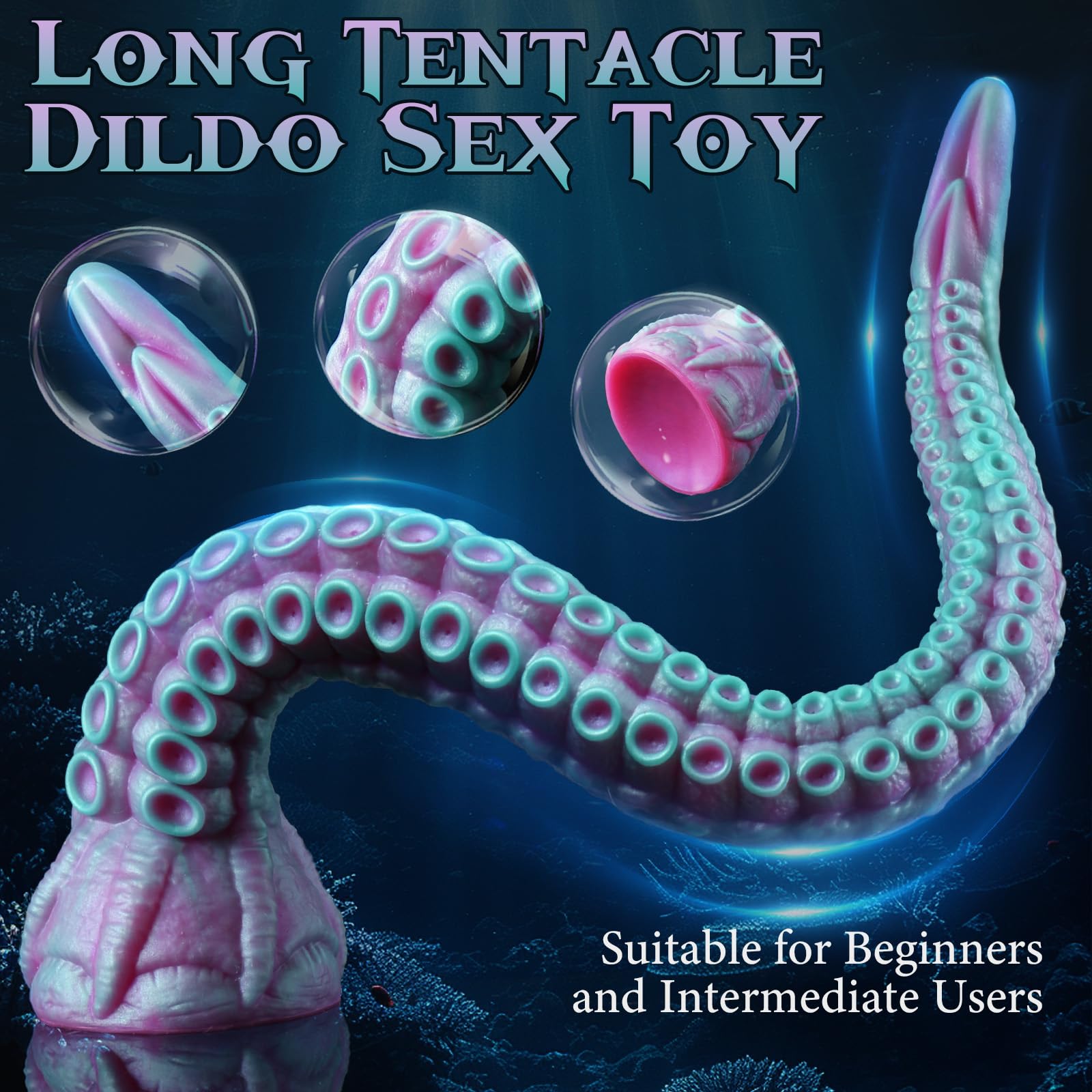 Fantasy Alien Extra Long Tentacle Dildo