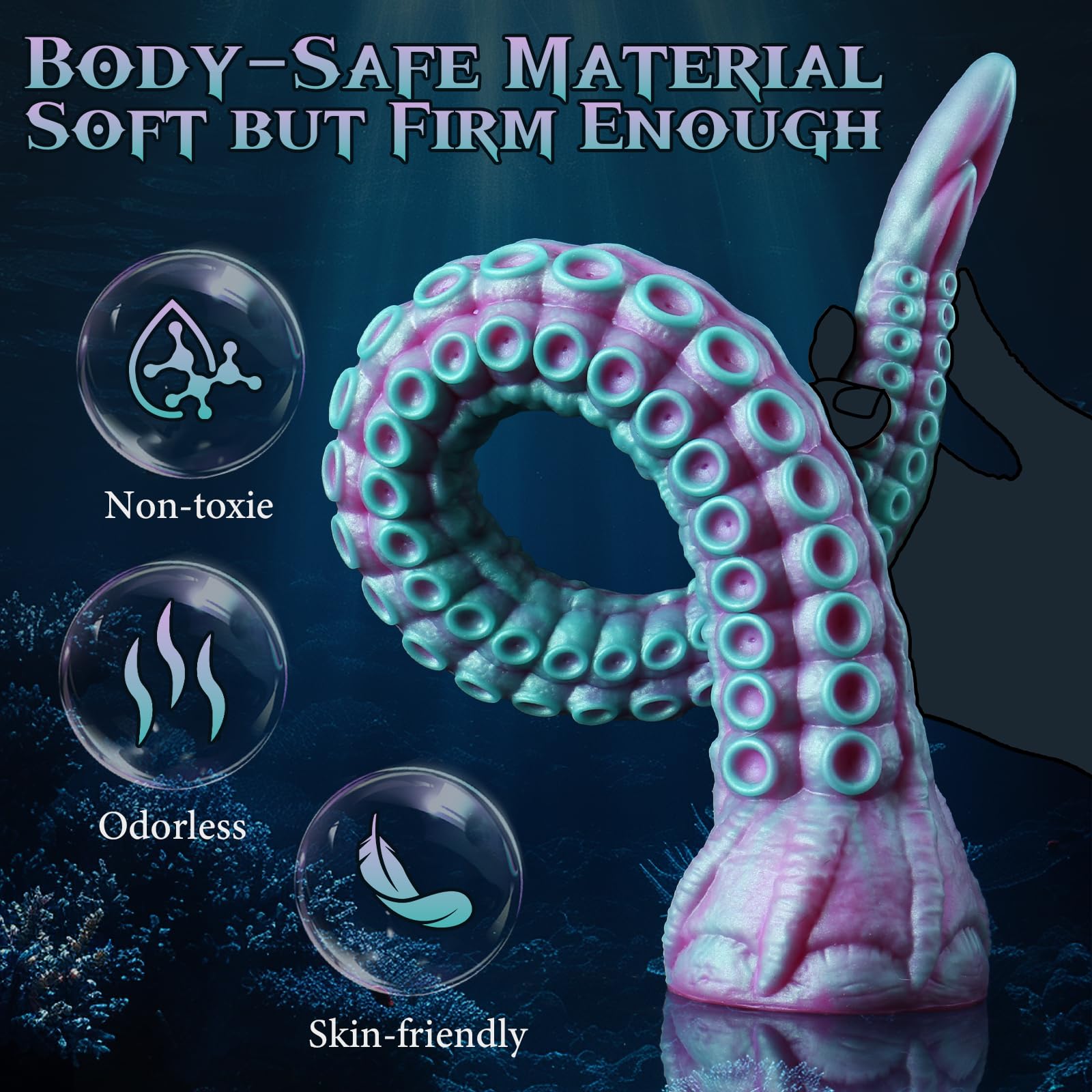 Fantasy Alien Extra Long Tentacle Dildo