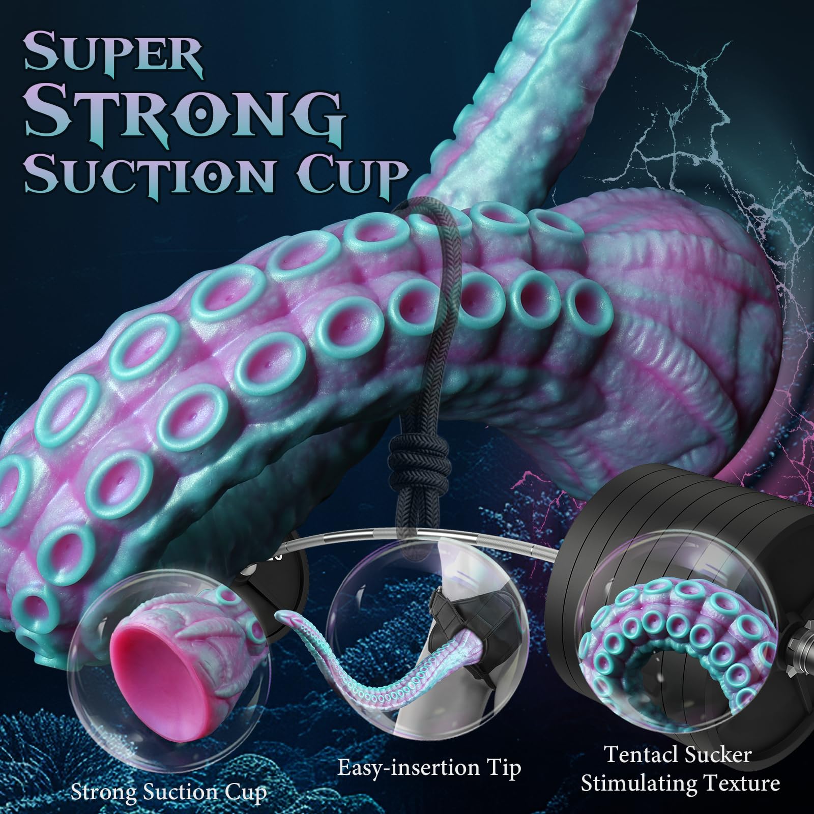 Fantasy Alien Extra Long Tentacle Dildo