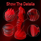 Carica l&#39;immagine nel visualizzatore di Gallery, Knotted Dragon Dildo Adult Butt Plug