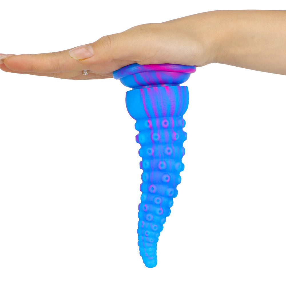 Blue Creature Cock Tenticle Anal Dildo