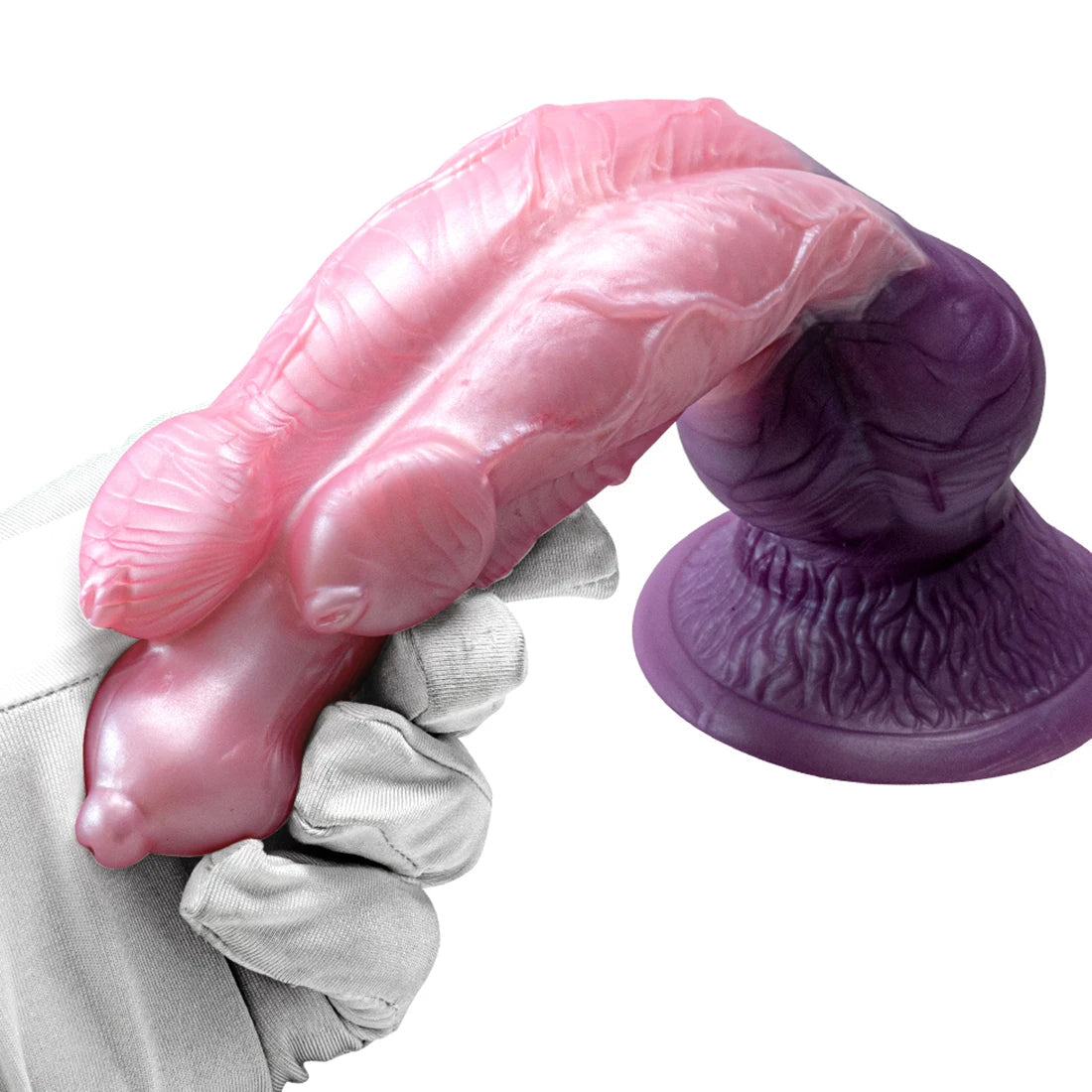 11 Inch Mutant Three Head Big Dog Dildo—Various colors