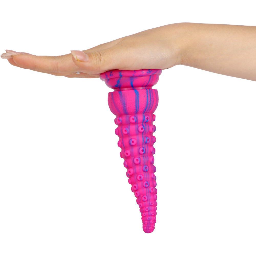 Pink Octopus Feet Suction Cup Tentacle Dildo