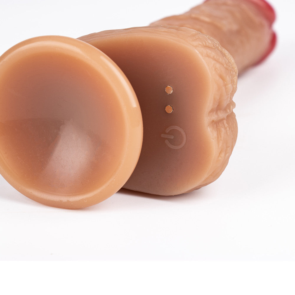 8 Inch Super Soft Silicone Realistic Thrusting Dildo