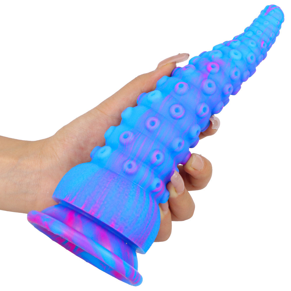Blue Creature Cock Tenticle Anal Dildo