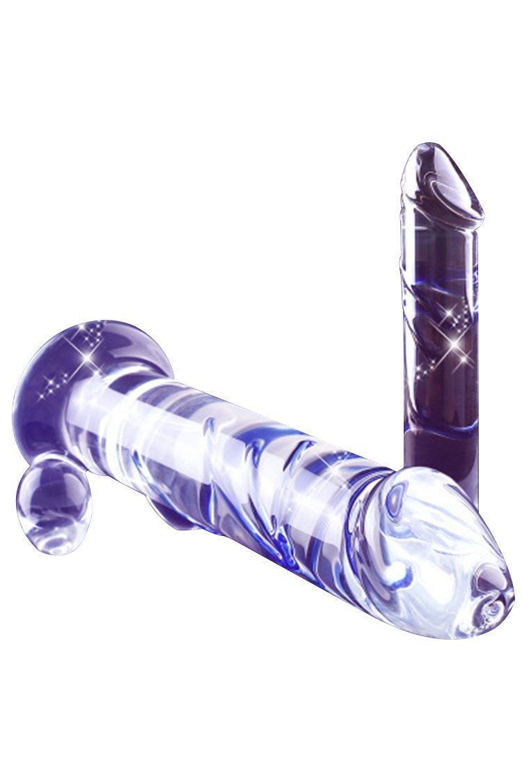 Erotic Crystal Glass Dildo Realistic