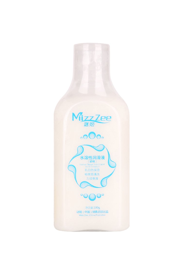 Mizzzee Water Based Lubricant Milk Smell Creamy Nightstand-Friendly 3.38Oz Water-Based