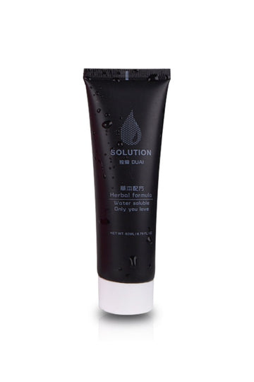 Duai Solution Water-Based Lubricant Sexual Enhancers 4 Styles 2.02Oz Black / One Size