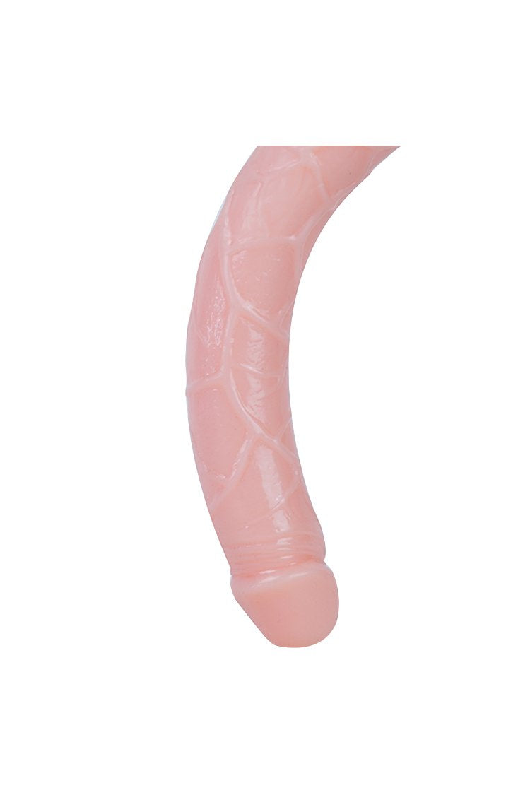 Double-Ended Super Jelly Tpe Realistic Dildo