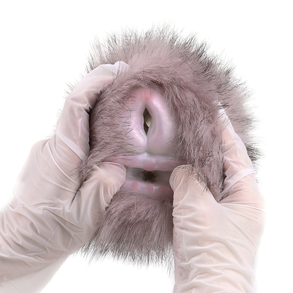 Brown Furry Fantasy Bunny Pocket Pussy