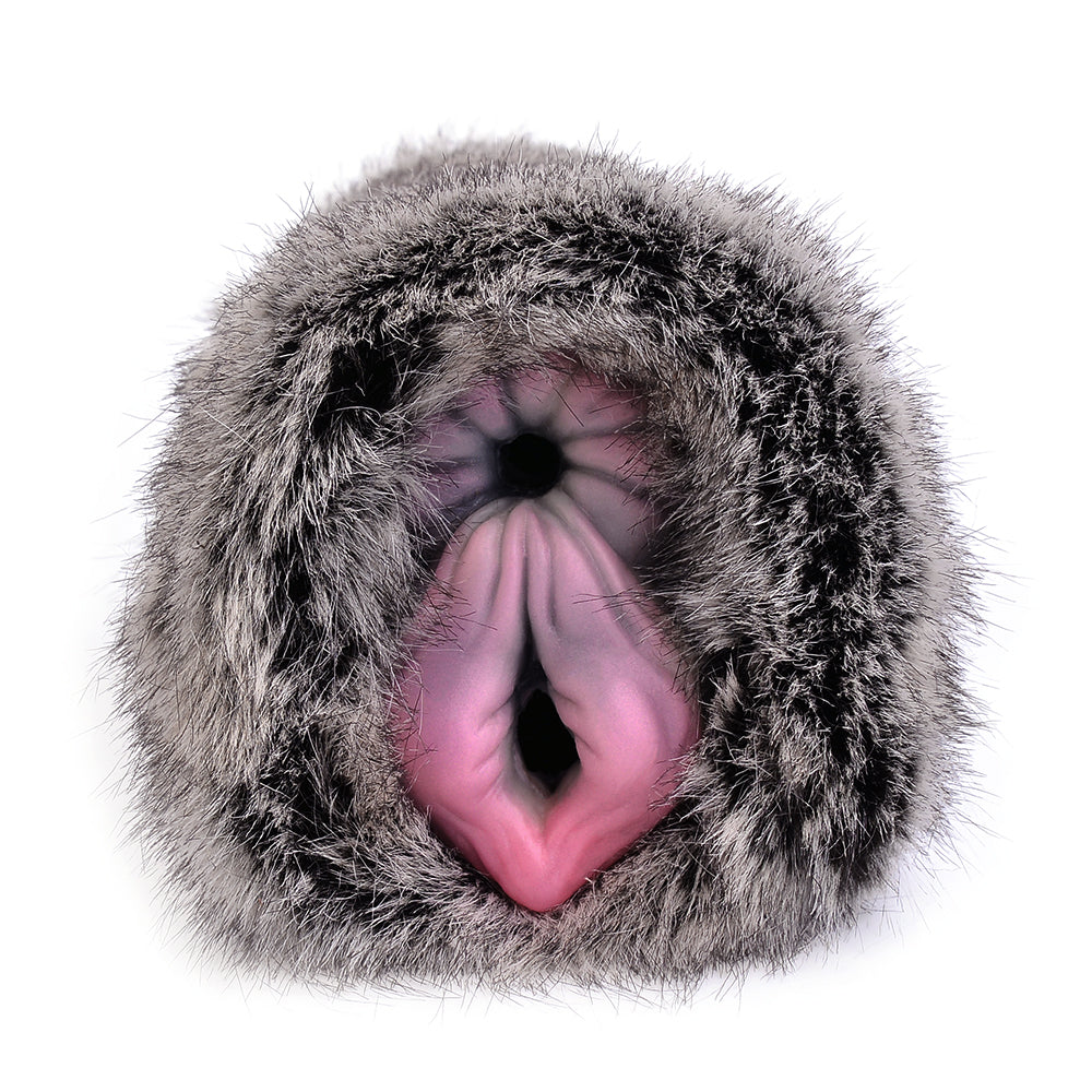 Fantasy Furry Animal Silicone Cow Pocket Pussy