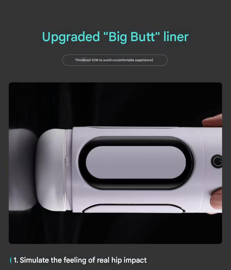 White Astronaut Sucking Vibrating Blowjob Machine