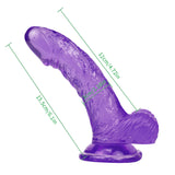 画像をギャラリー ビューアにロード Purple curved dildo