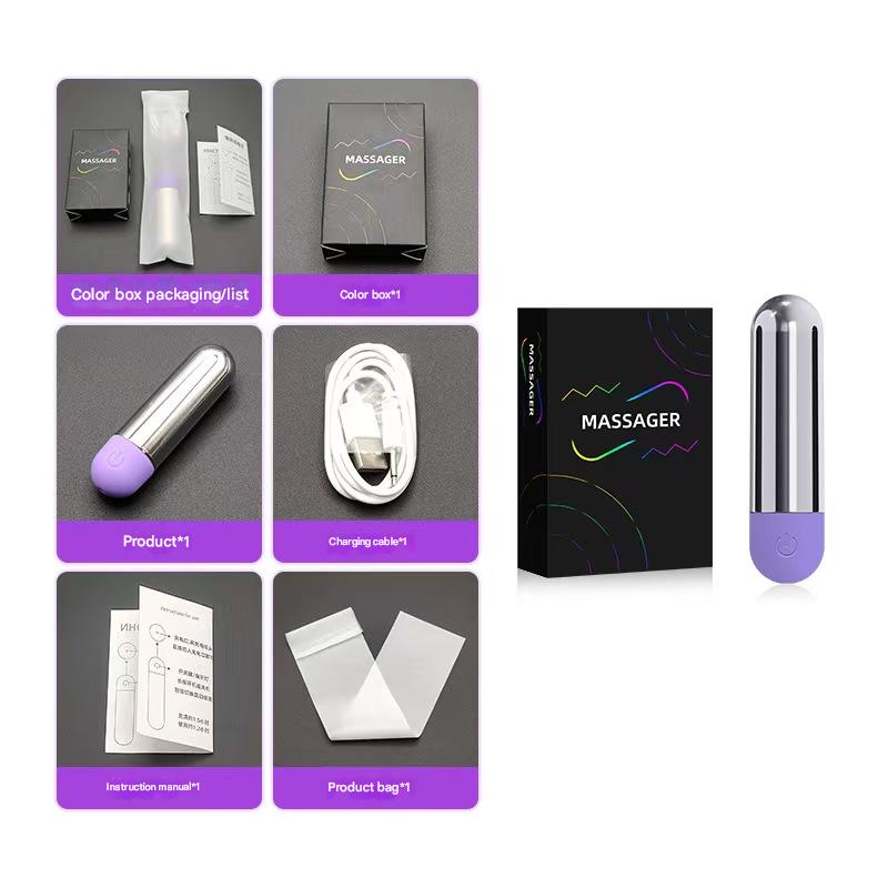 Super Strong Silver Bullet Vibrator