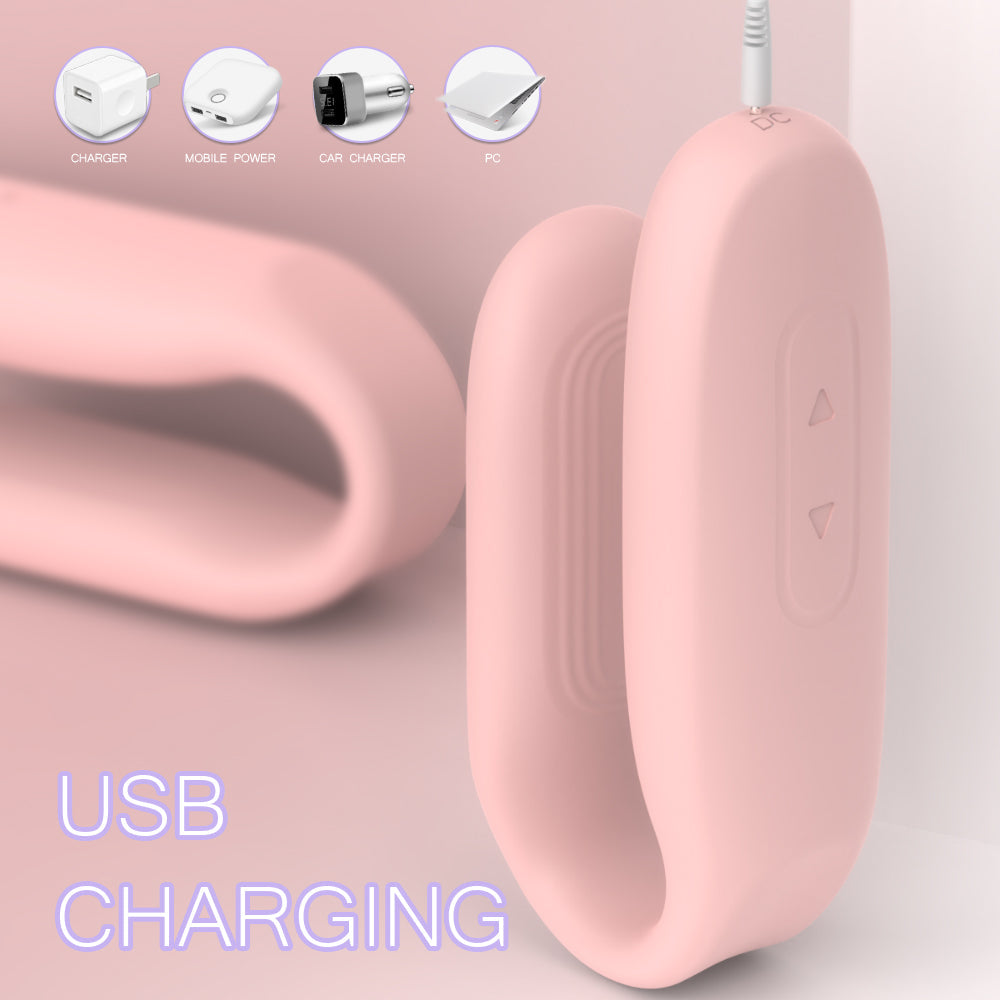 Pink Wearable Dual Head G Spot Vibrator