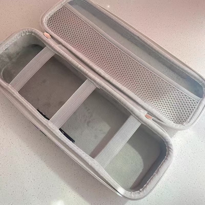 Canvas Zipper Combination Lock Storage Box