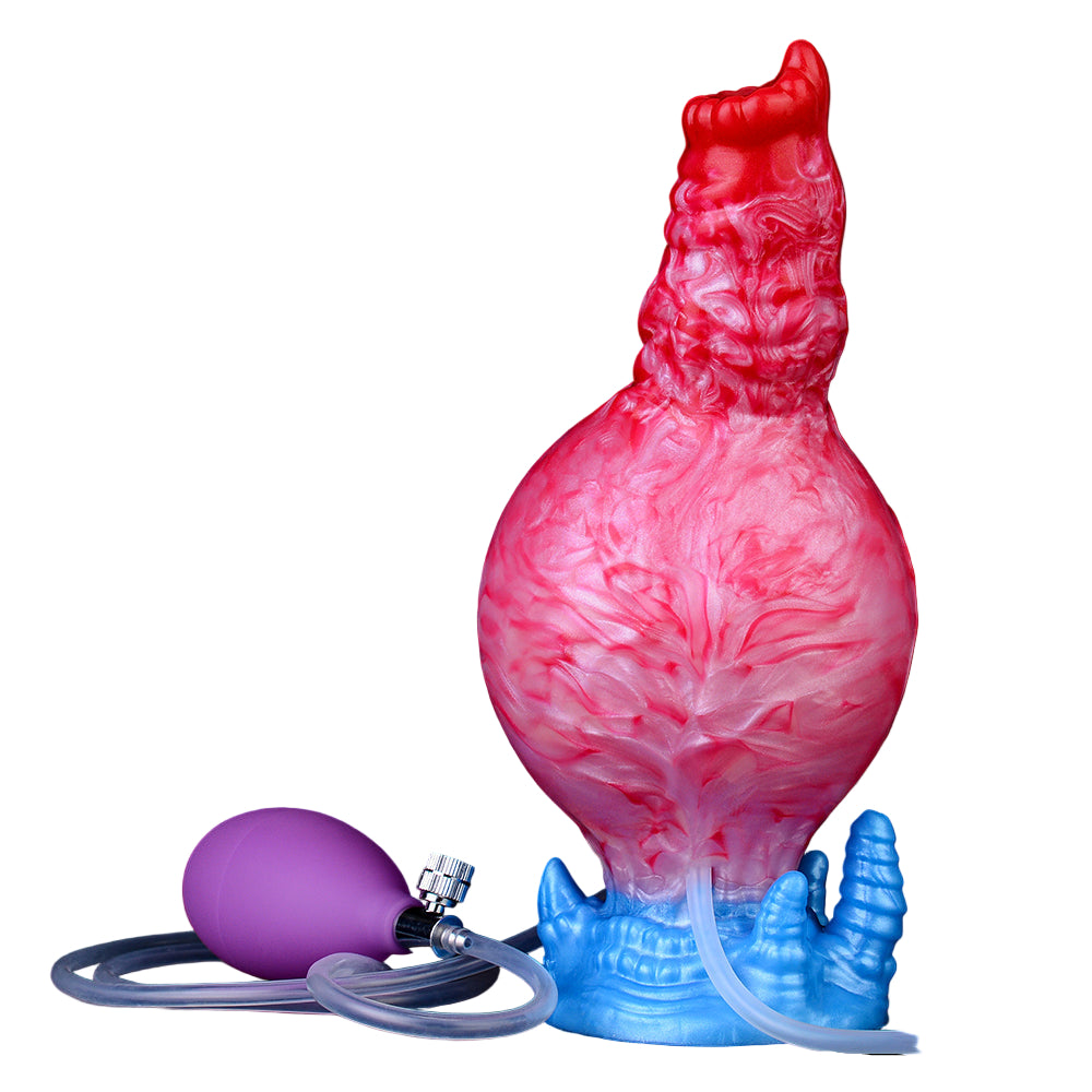 7 Inch Knot Inflatable Ejaculating Dildo