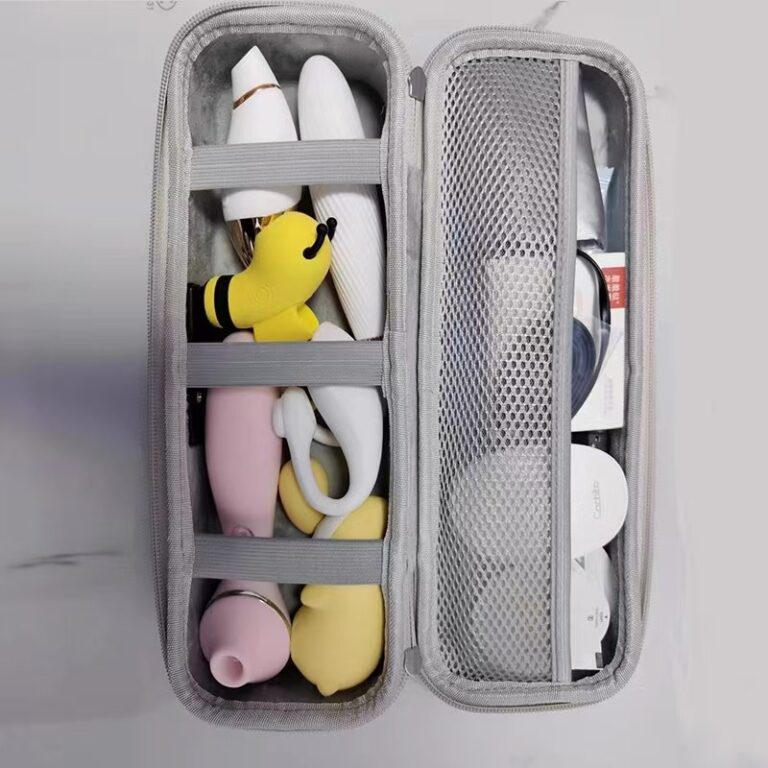 Canvas Zipper Combination Lock Storage Box