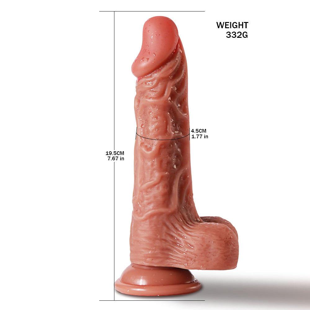 7.6 Inch Soft Super Realistic Dildo