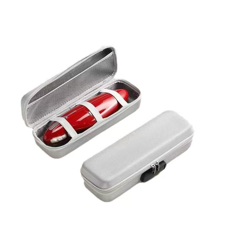 Canvas Zipper Combination Lock Storage Box