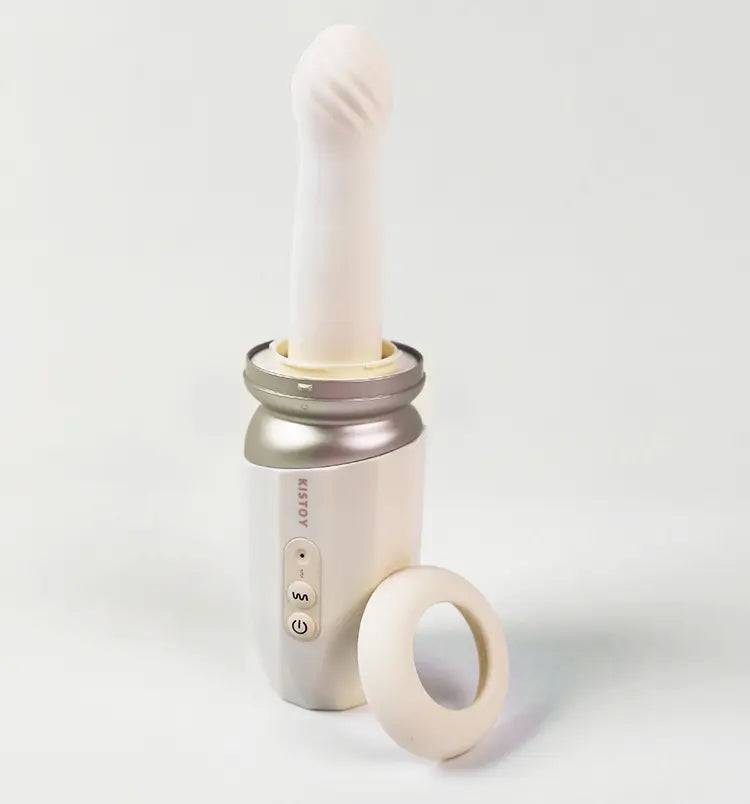 White Remote Portable Sex Dildo Machine