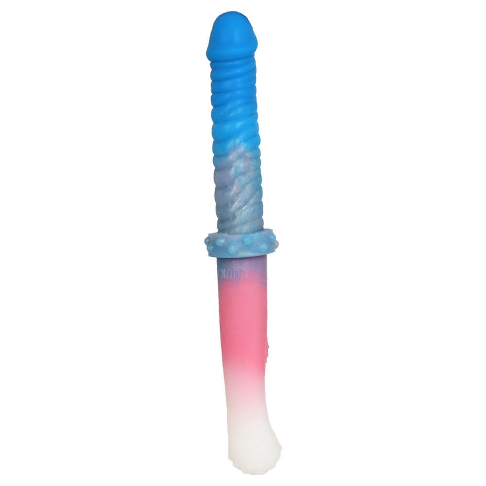 11 Inch Colorful Silicone Lesbian Double Dildo