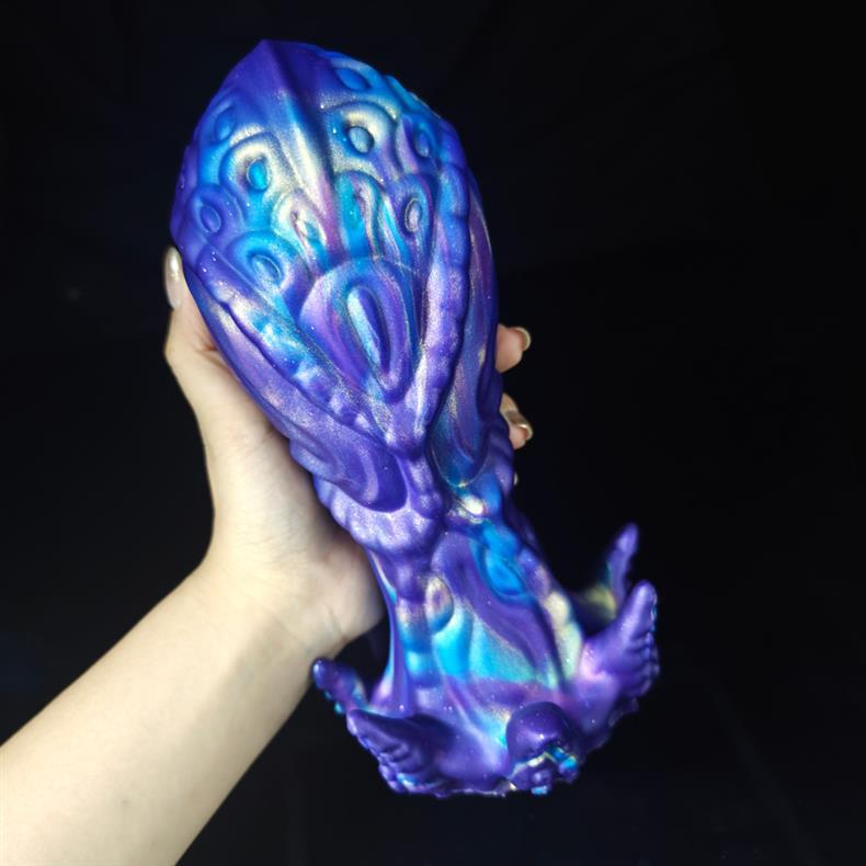 Starry Sky Alien Egg Huge Butt Plug