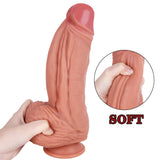 Load image into Gallery viewer, Silicone Giant Thick Anal Dildo