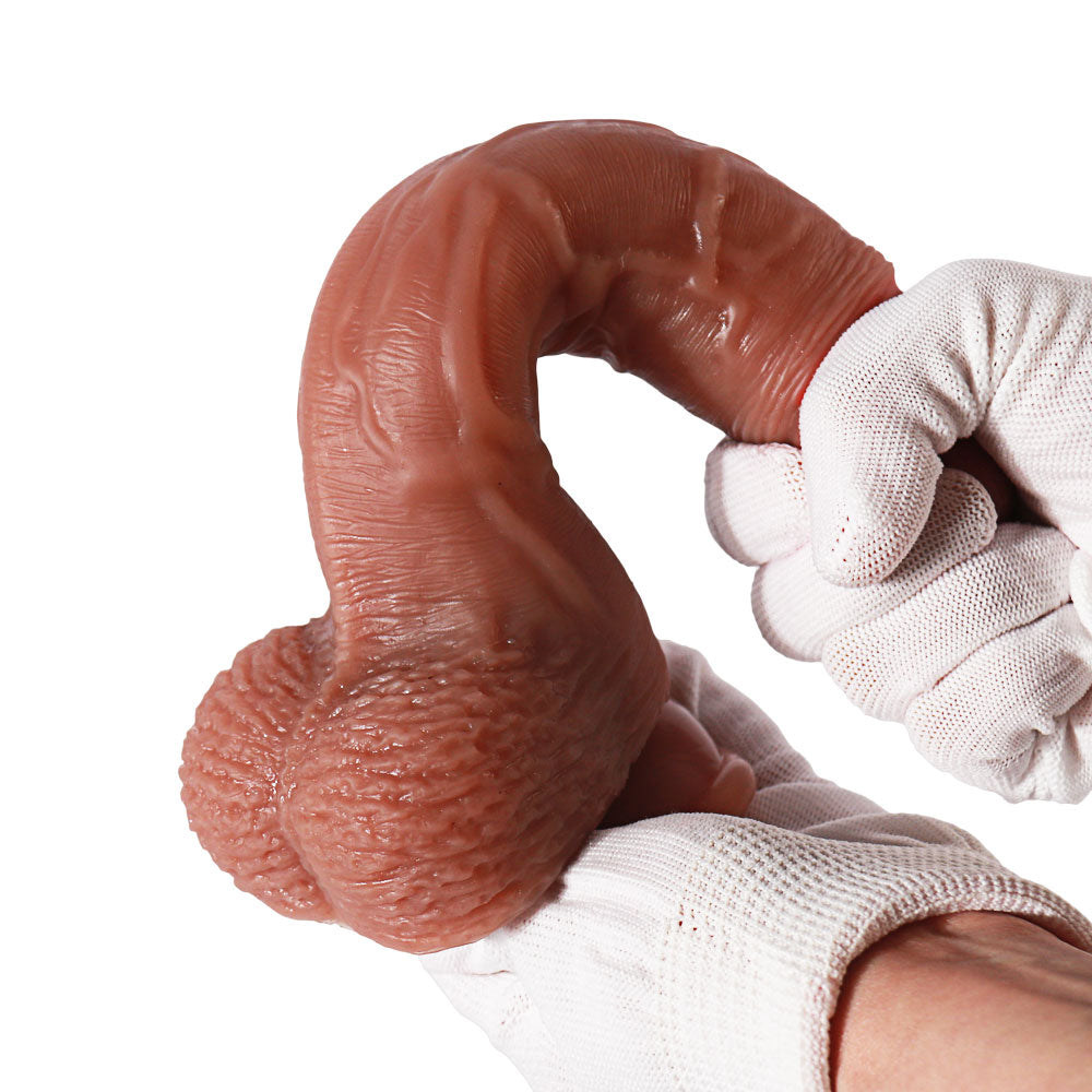 8 Inch Life Size Suction Cup Realistic Dildo