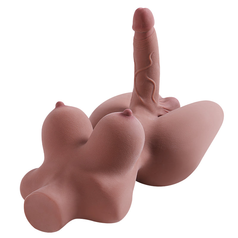 Realistic Trans Shemal Sex Doll Torso Dildo