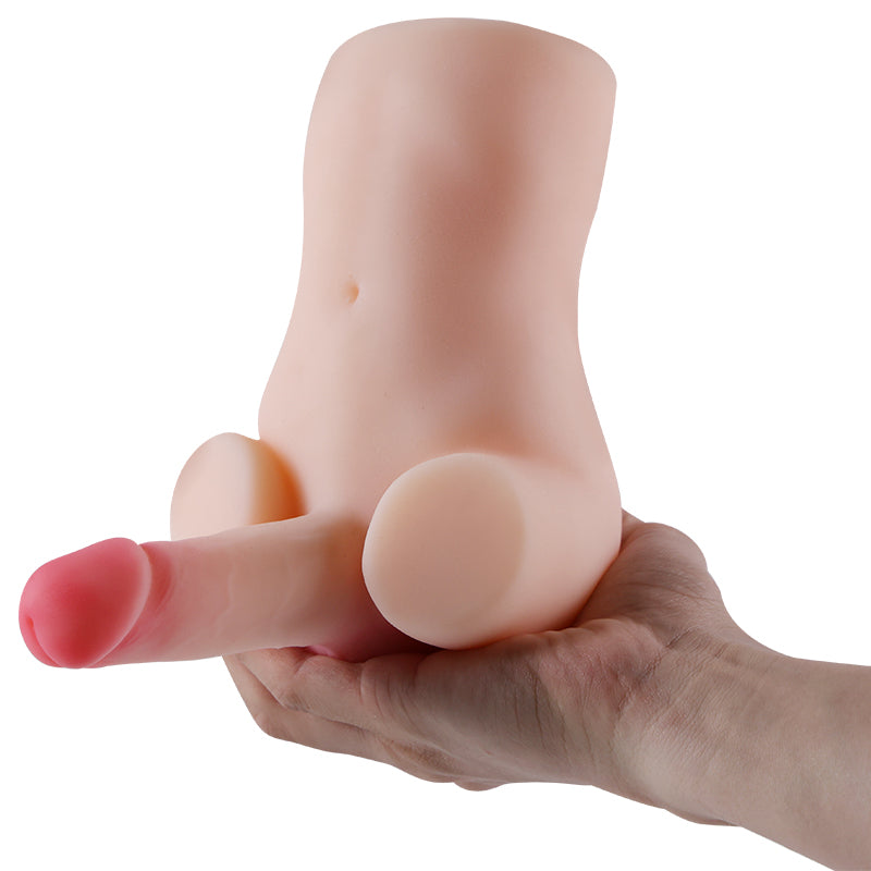 Small Realistic Beginner Male Torso Dildo