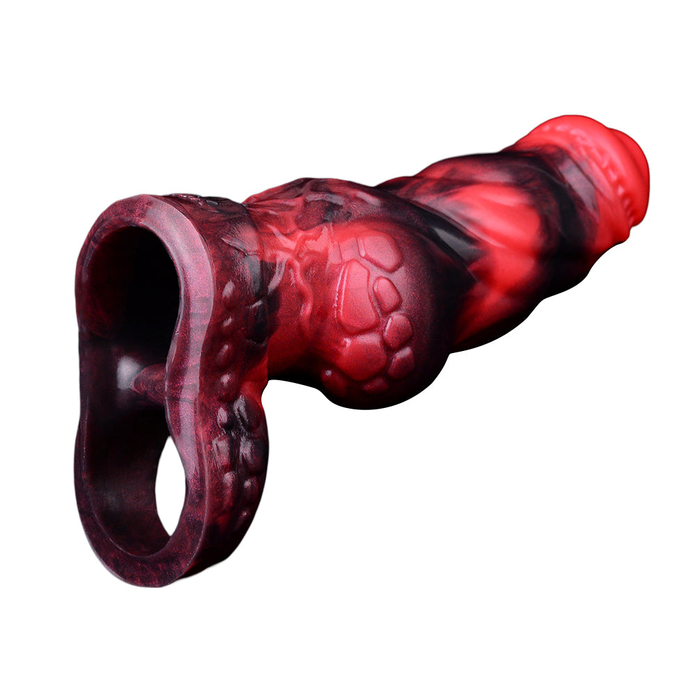 7 Inch Fantasy Knot Vibrating Penis Sleeve