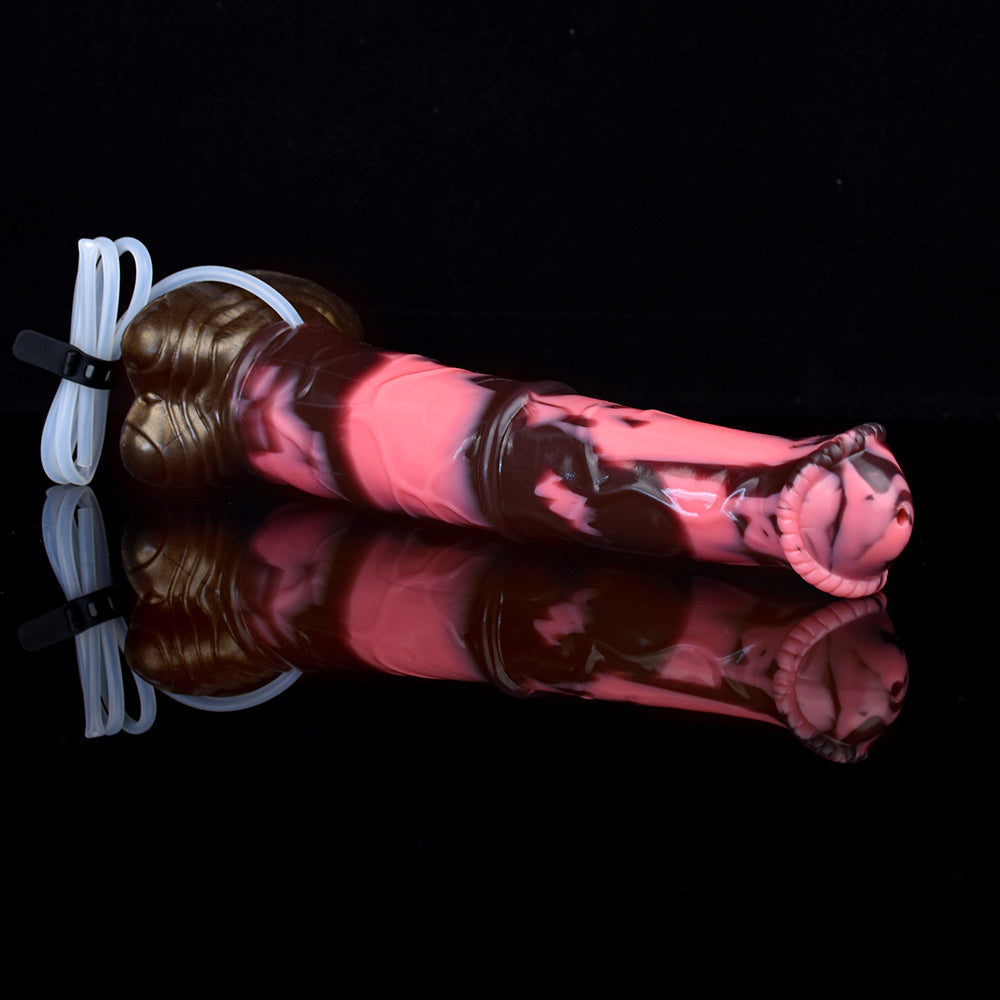 10 Inch Suction Cup Silicone Horse Squirting Dildo