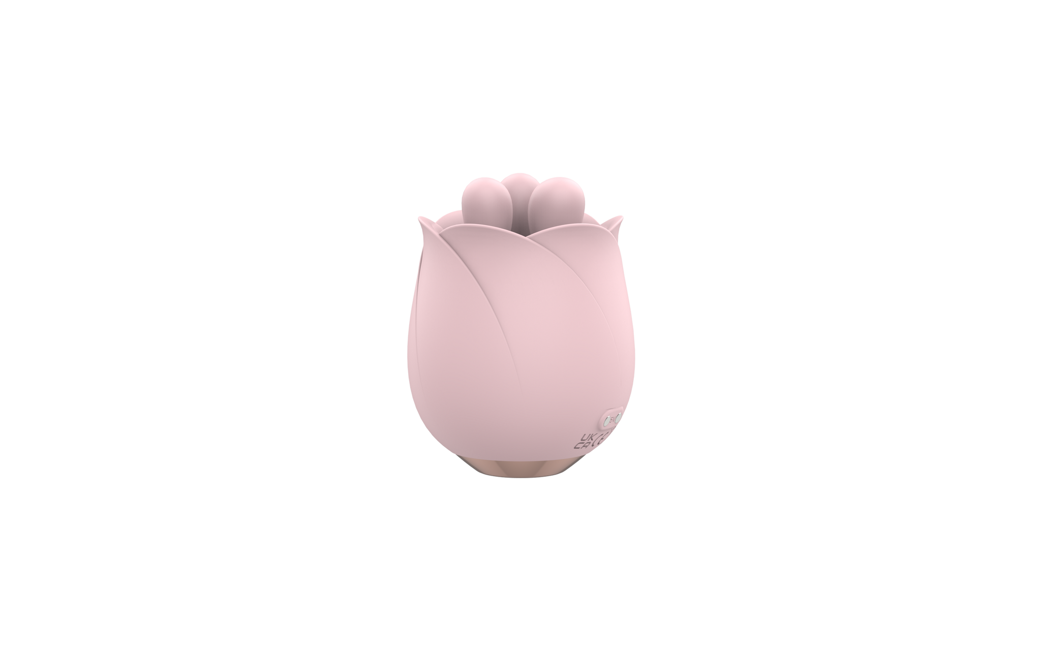 Pink Rotating Vibration Clitoral Stimulator Rose Toy