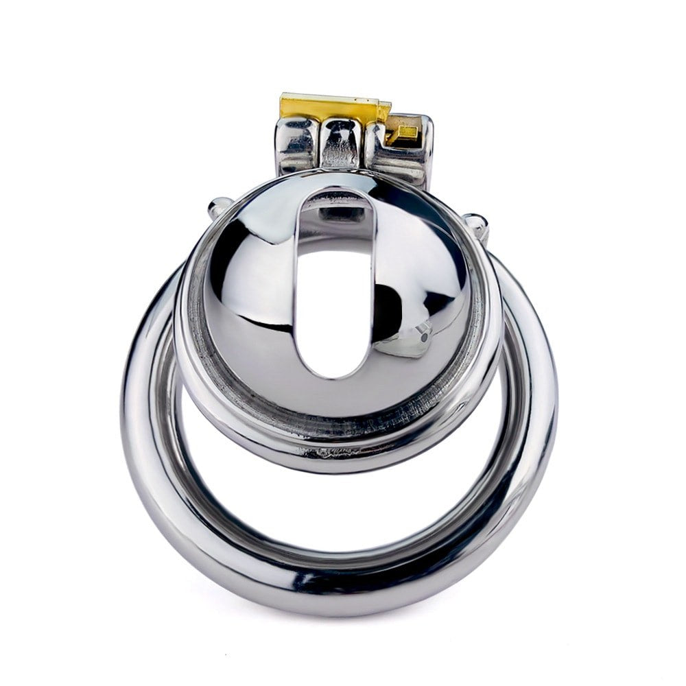 Extra Small Stainless Steel Male Chastity Cage