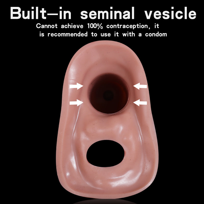 5 Inch Soft Realistic Penis Extension Sleeve