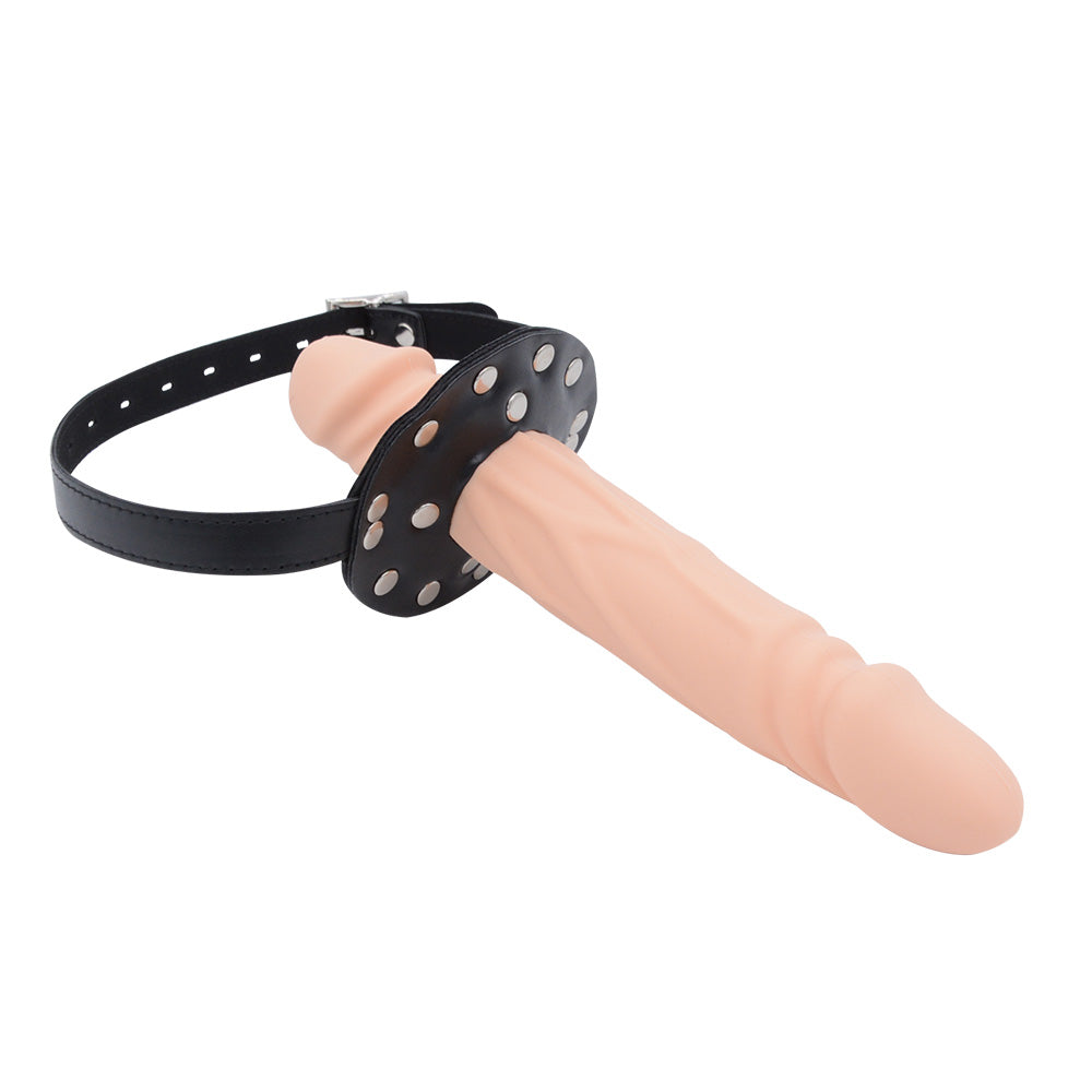 Bondage Custom Double Head BDSM Dildo Gag