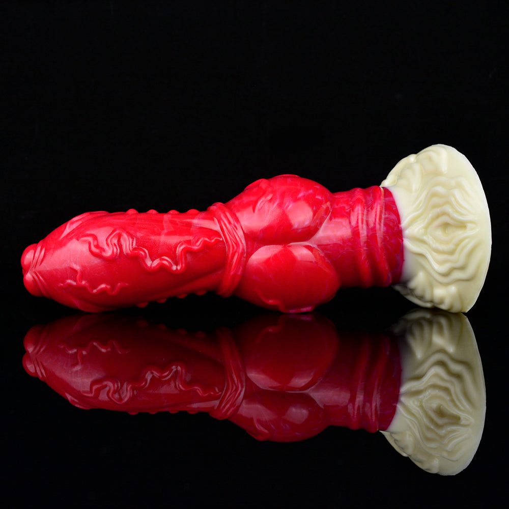 9 Inch Realistic Red Hell Dog Dildo