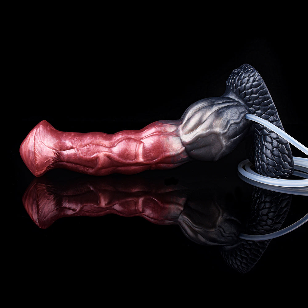 9 Inch Red Strong Horse Ejaculating Dildo
