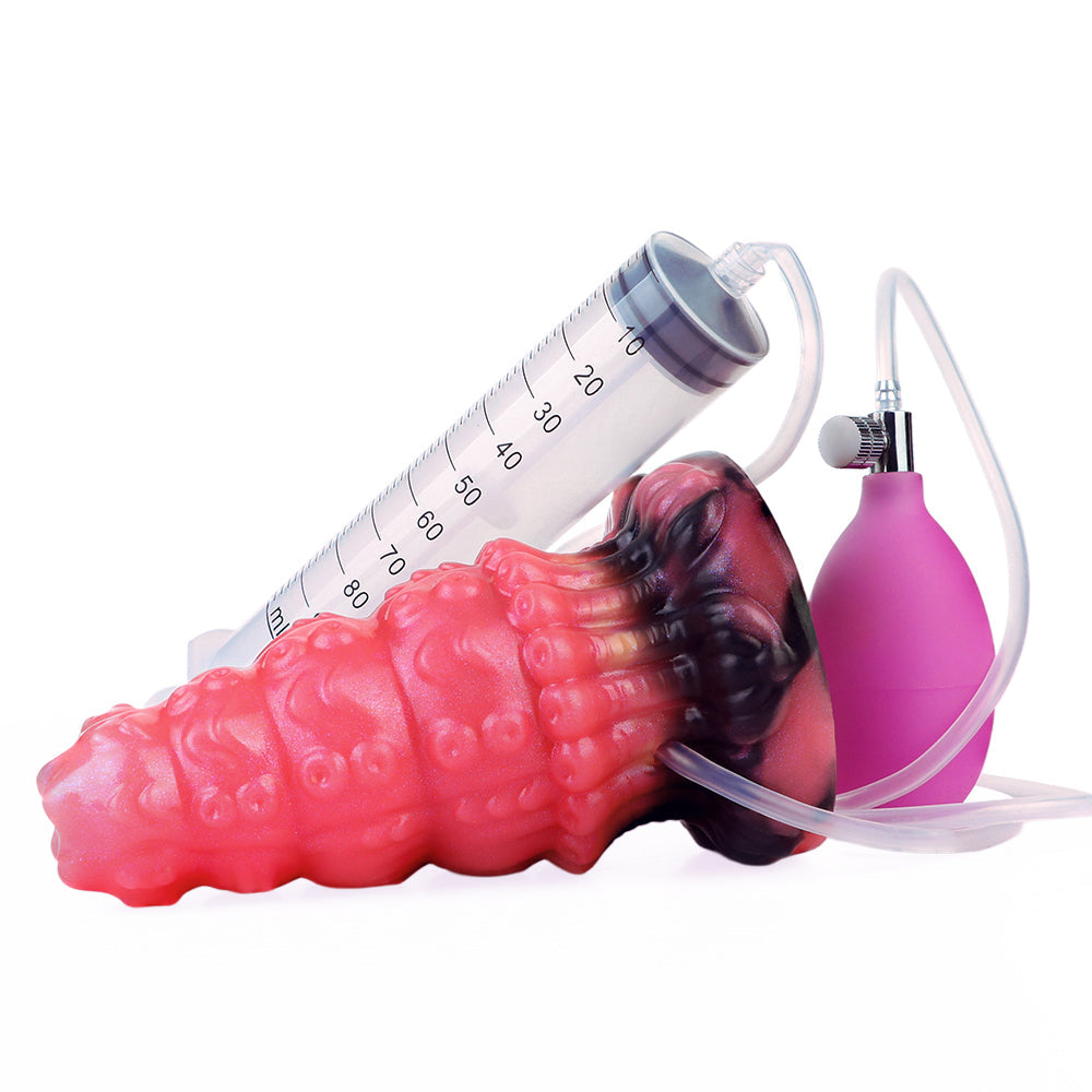 Conical Octopus Monster Inflatable Dildo Plug