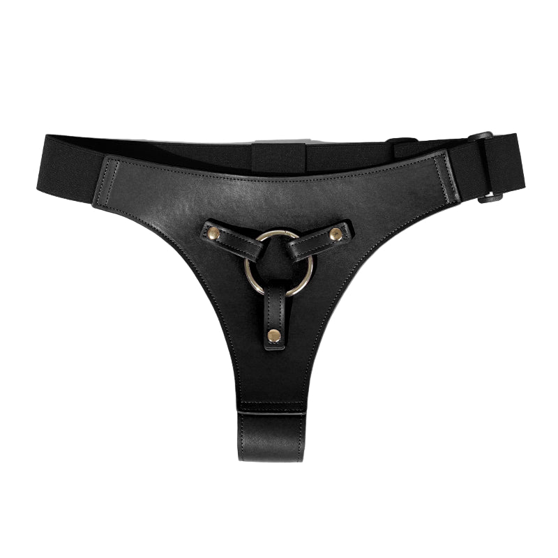 Pink Strap On Harness  Cute Leather