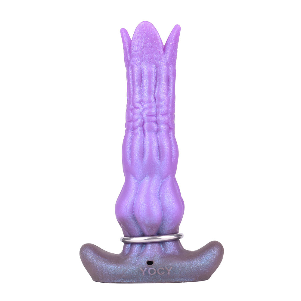 7 Inch Purple Inflatable Ovipositor Dildo