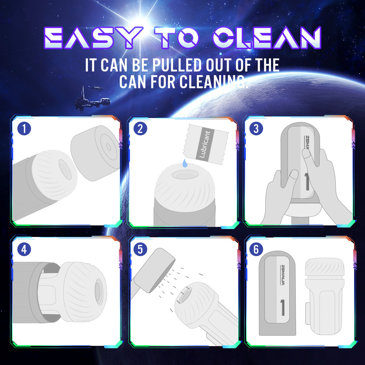 Sucking Vibration Single Male Masturbator