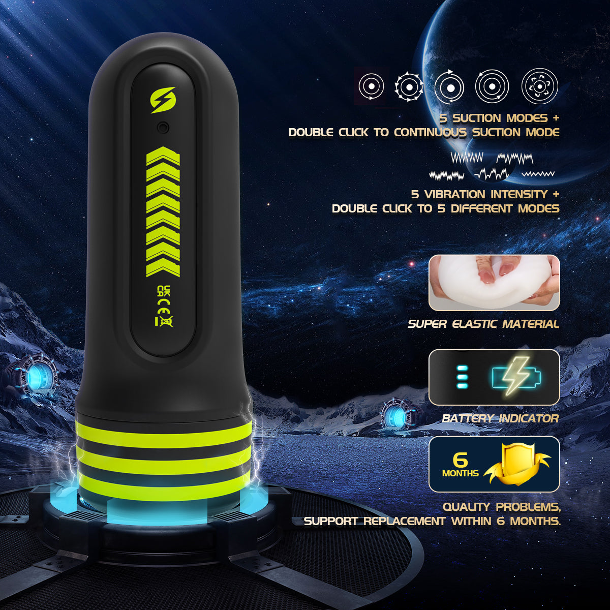 Electric sex 3 in 1 Male Masturbator Blowjob Machine