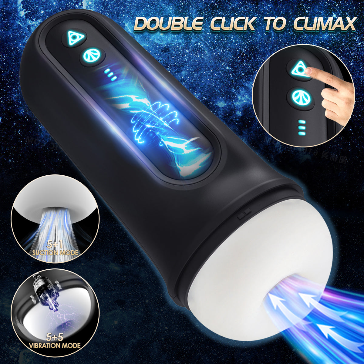 3 In 1 Male Decompression Masturbation Cup