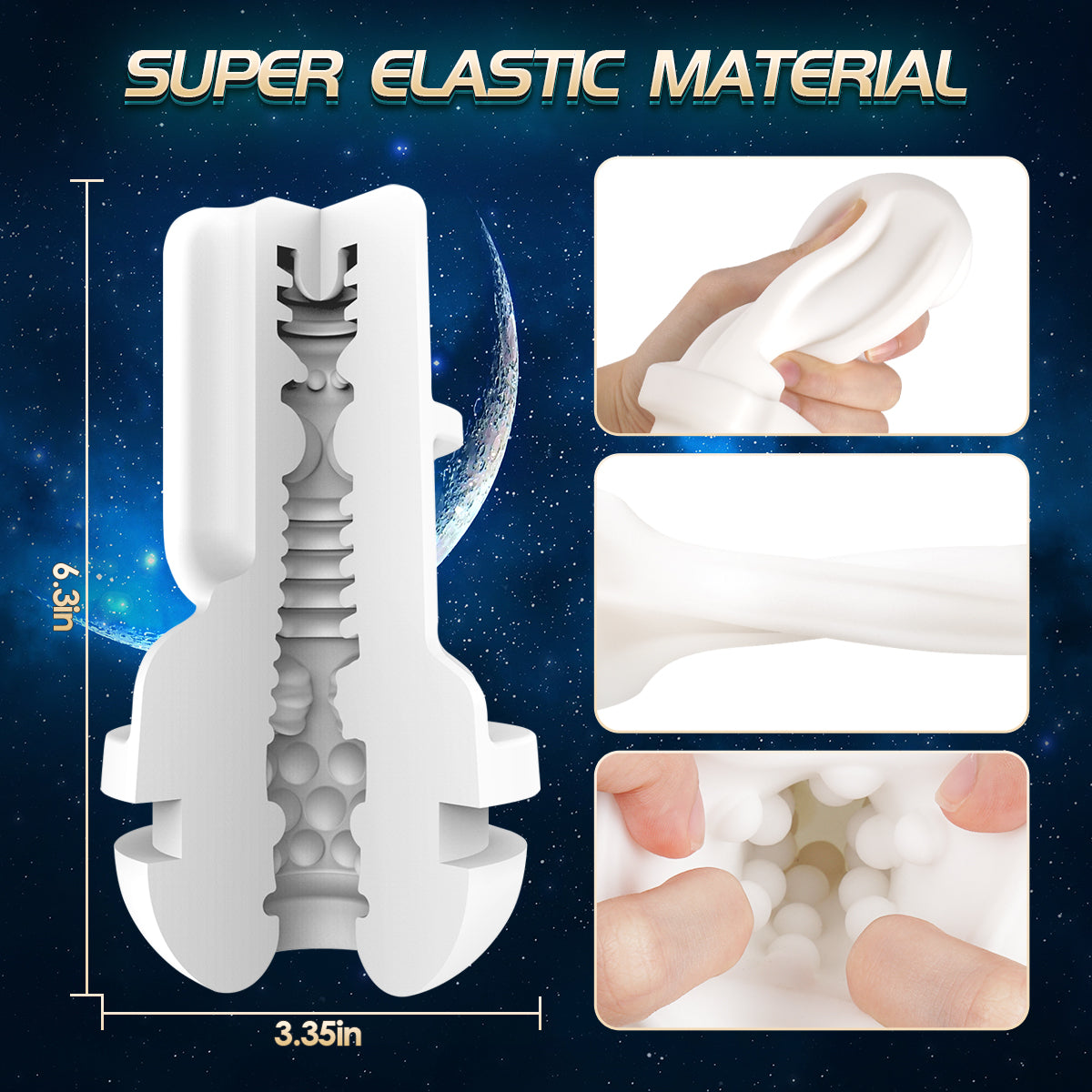 3 In 1 Male Decompression Masturbation Cup
