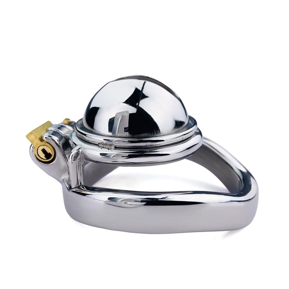 Extra Small Stainless Steel Male Chastity Cage