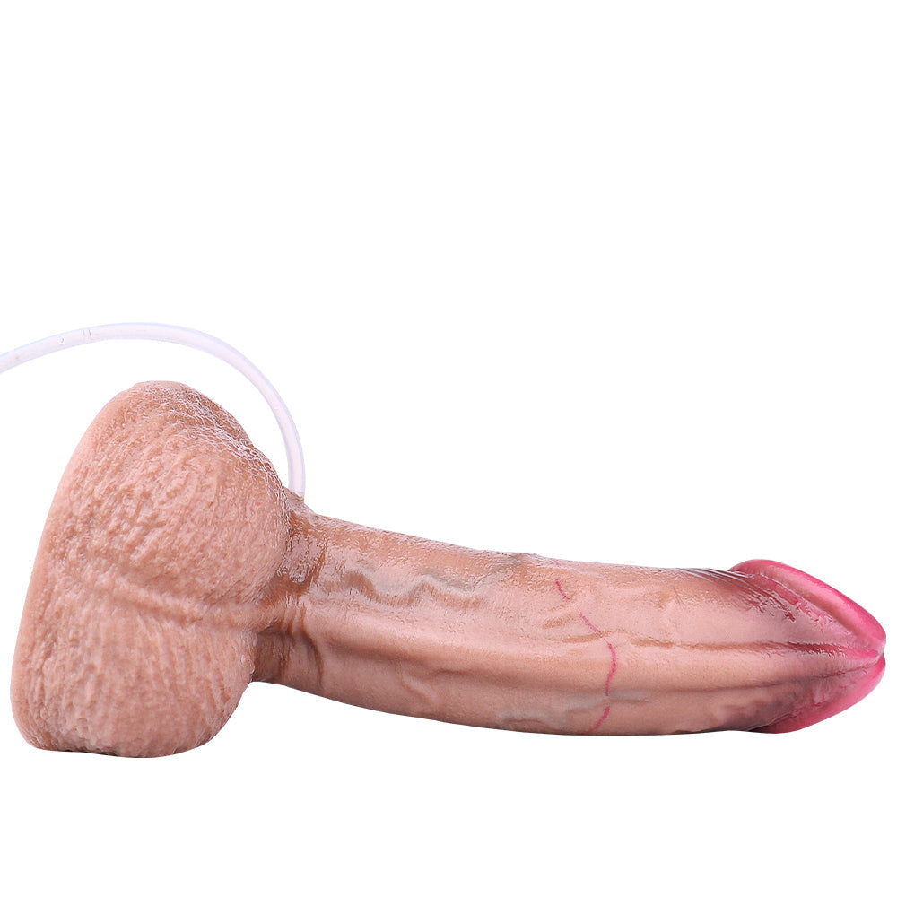 7 Inch Dual Density Realistic Squirting Dildo