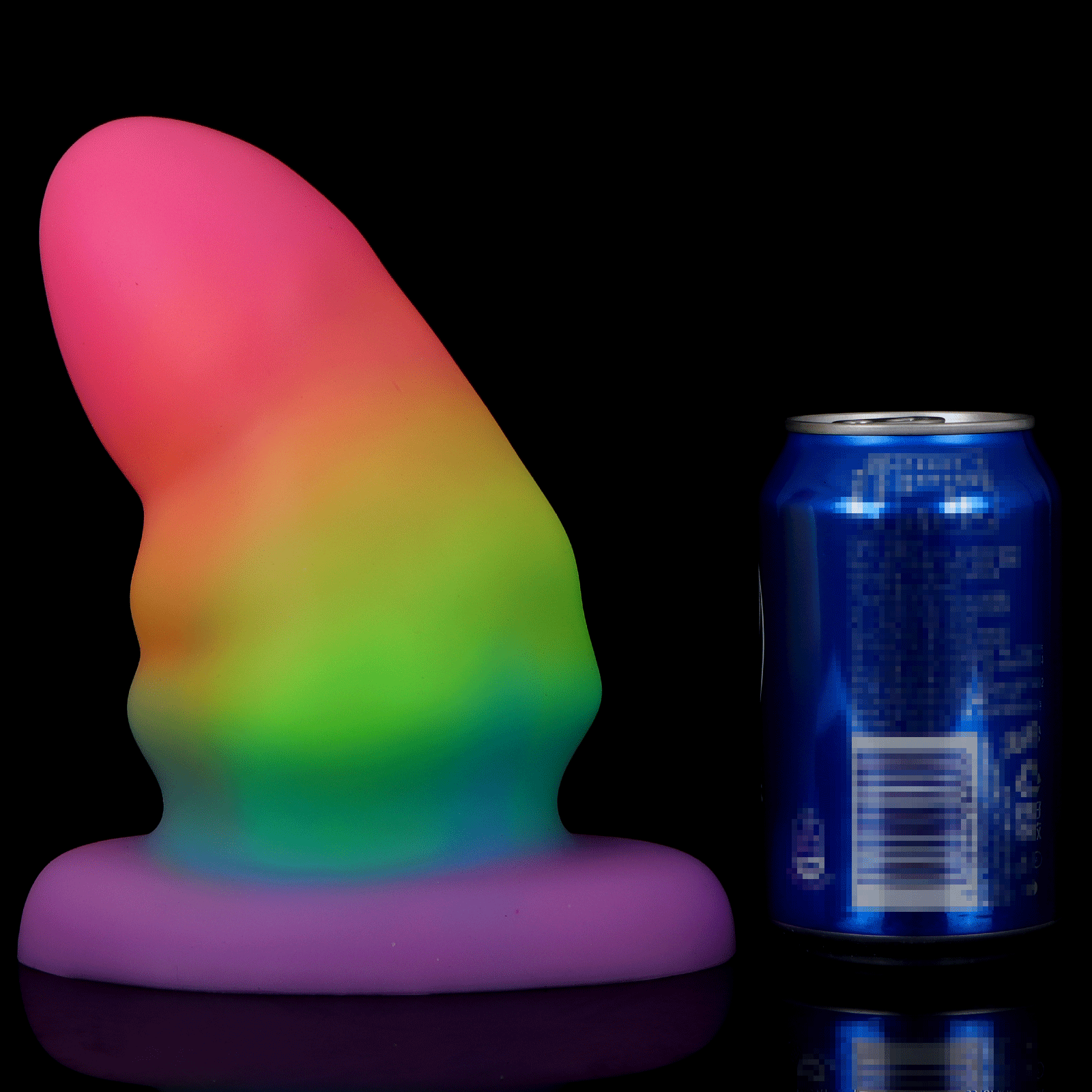 Luminous Large Silicone Butt Plug Dildo