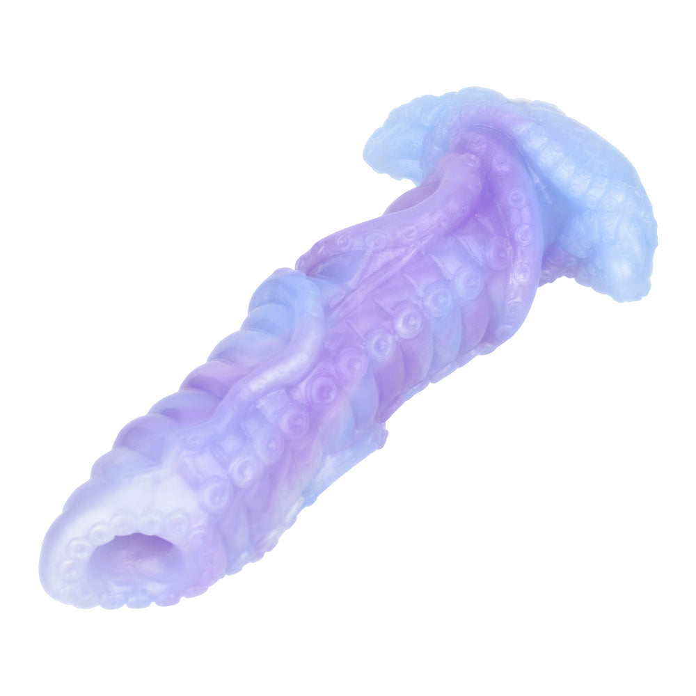 Blue 7 Inch Monster Tentacle Ovipositor Dildo